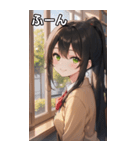 図書館での放課後（個別スタンプ：9）