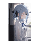 雨の日のメランコリー（個別スタンプ：14）