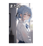 雨の日のメランコリー（個別スタンプ：18）