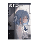 雨の日のメランコリー（個別スタンプ：23）