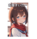 教室での女の子（個別スタンプ：28）