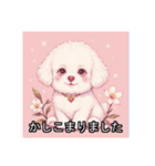 ペットのビションフリーゼ（個別スタンプ：33）