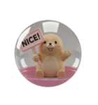 モグラモグラカプセルトイ（個別スタンプ：6）