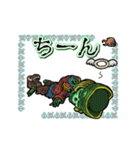 アンデッド動く⚰️ガイコツ海賊船長（個別スタンプ：9）