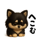 かわいい3Dポメラニアンの日常②（個別スタンプ：19）