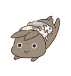 兎ちの子は、仲良しだから。（個別スタンプ：5）