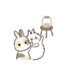 兎ちの子は、仲良しだから。（個別スタンプ：6）