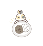 兎ちの子は、仲良しだから。（個別スタンプ：11）
