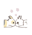 兎ちの子は、仲良しだから。（個別スタンプ：23）