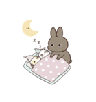 兎ちの子は、仲良しだから。（個別スタンプ：24）