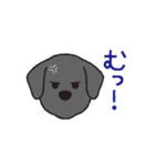 らぶらぶ黒ラブさん（個別スタンプ：13）