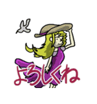 セクシー、セレブな女の子。（個別スタンプ：5）
