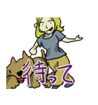 セクシー、セレブな女の子。（個別スタンプ：22）