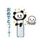 ぱんだぴ 018:飲み物ダジャレスタンプ第2弾（個別スタンプ：4）