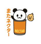 ぱんだぴ 018:飲み物ダジャレスタンプ第2弾（個別スタンプ：8）