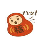 だるまさんコロコロ（個別スタンプ：14）
