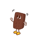 チョコレートのカカオくん 1（個別スタンプ：1）