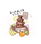 チョコレートのカカオくん 1（個別スタンプ：15）