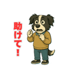 ボーダーコリー爺ちゃんの日常3（個別スタンプ：9）