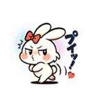 デレうさぎモカの気まぐれスタンプ1（個別スタンプ：4）