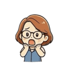 美しいフェニックス - 新バージョン（個別スタンプ：3）