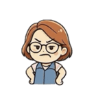 美しいフェニックス - 新バージョン（個別スタンプ：4）