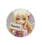 トランペットみなみちゃんカプセルトイ（個別スタンプ：5）
