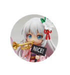 トランペットみなみちゃんカプセルトイ（個別スタンプ：8）