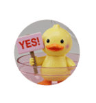 あひるあひるカプセルトイ（個別スタンプ：1）