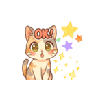 三毛猫くるみちゃんスタンプ（個別スタンプ：9）