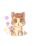 三毛猫くるみちゃんスタンプ（個別スタンプ：11）