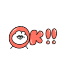 省スペースな無気力うさぎ（タメ語）（個別スタンプ：2）