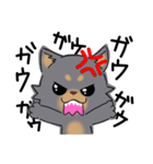 とにかくチワワかわいいブラック！（個別スタンプ：5）