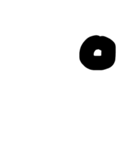 ありがとうございます。デカ文字/手書き（個別スタンプ：11）