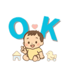 【デカ文字】ベビーのゆるかわ生活（個別スタンプ：21）