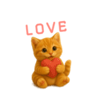 もふもふ子猫ぬいぐるみ【デカ文字ver.】（個別スタンプ：14）