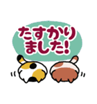 連絡！ねこたんず（個別スタンプ：8）