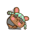 ウイッグうさ。☆文字なしVER☆（個別スタンプ：16）