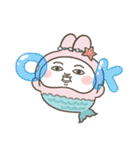 うさ田うさ子のシュールな夏 (毎日使える)（個別スタンプ：3）
