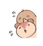 うさぎともぐらとビーバーのスタンプpart3（個別スタンプ：2）