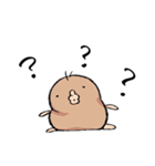 うさぎともぐらとビーバーのスタンプpart3（個別スタンプ：4）