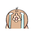 うさぎともぐらとビーバーのスタンプpart3（個別スタンプ：16）