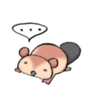 うさぎともぐらとビーバーのスタンプpart3（個別スタンプ：17）