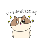 敬語を喋るネコちゃん（個別スタンプ：7）