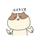 敬語を喋るネコちゃん（個別スタンプ：15）