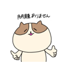 敬語を喋るネコちゃん（個別スタンプ：18）