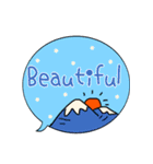 English ★毎日使えるふしだしスタンプ（個別スタンプ：26）