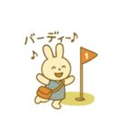 『いっしょに過ごそ』ゴルフ ゴルフ場（個別スタンプ：8）