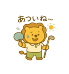 『いっしょに過ごそ』ゴルフ ゴルフ場（個別スタンプ：31）