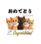猫好きのためのAIペット似顔絵LINEスタンプ（個別スタンプ：1）